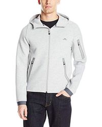 j lindeberg athletic tech sweat hoodie