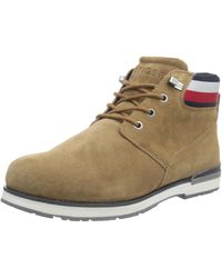 Tommy Hilfiger - Bottes Low Boot Core Suede Boot Daim - Lyst