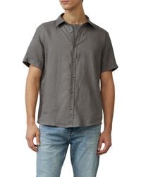 S.oliver - Regular Fit: Leichtes Kurzarmhemd aus 100% Leinen - Lyst