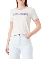 Lee Jeans - Shrunken Graphic Tee T-Shirt - Lyst