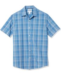 Amazon Essentials - Short-Sleeve Regular-fit Casual Poplin Shirt Button-Down - Lyst