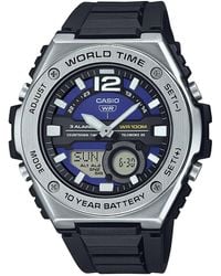 G-Shock - Orologio Analogico-Digitale al Quarzo Uomo con Cinturino in Resina MWQ-100-2AVCF - Lyst