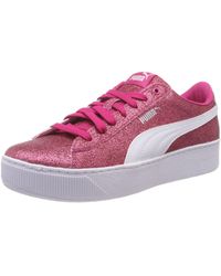puma smash v2 glitz glam babies mädchen sneaker puma smash v2 glitz glam babies mädchen sneaker