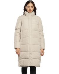 Calvin Klein - Coat Monologo Non Down Long Puffer Winter - Lyst