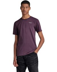 G-Star - Slim Base T-Shirt - Lyst