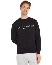 Tommy Hilfiger - Sweatshirt Tommy Logo ohne Kapuze - Lyst