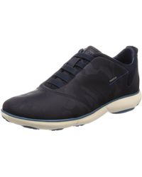 Geox Herren U Nebula F Slip On Sneaker - Blau