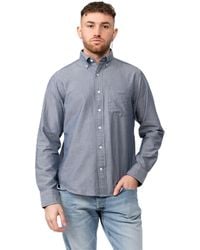 GANT - S Regular Fit Long Sleeve Archive Oxford Shirt Xl 418 Deep Blue - Lyst