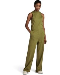 G-Star RAW - Open Back Jumpsuit - Lyst