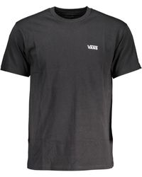 Vans - T-Shirt da Uomo Left Chest Logo Plus Nera Taglia M Codice VN0A54TFY28 - Lyst