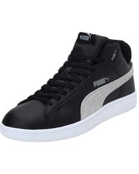 PUMA - Sneaker Smash v2 Mid PureTEX 367853 Black-Quarry- White 40.5 - Lyst