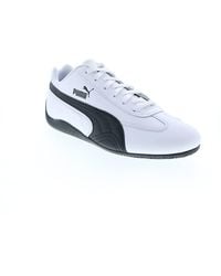 PUMA - S Speedcat Shield Leather White Motorsport Inspired Sneakers Shoes 11 - Lyst