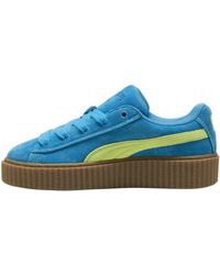 PUMA - Schuhe - Sneakers x Fenty Creeper blaugruen - Lyst