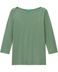 Benetton - Maglia M/L 3GA2E16A1 T-Shirt - Lyst