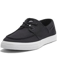 Timberland - Seneca Bay Slip-on Trainer For Men In Black, Man, Black, Size: 6.5 - Lyst