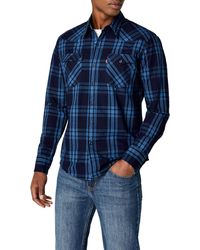 Levi's Barstow Western Regular Fit Casual Shirt - Blue