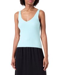 Vero Moda - Vmglory SL Rib Top Ga Noos Maglia - Lyst