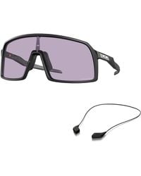 Oakley - Oo9406a Sunglasses Bundle: Oo 9406a 940642 Sutro/a And Medium Black Leash Accessory Kit - Lyst
