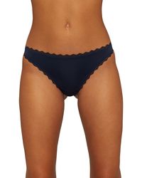 Esprit Broome Fashion Hipster String Rouge Dark Red 610 Femme Taille Fabricant: 38 40