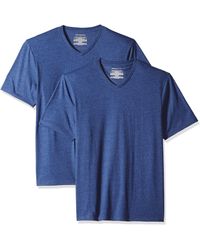 Heather Grey HEA Essentials 2-Pack Regular-fit V-Neck T-Shirt