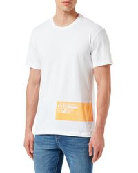 Calvin Klein - Stencil Blocking Logo Tee T-Shirts - Lyst
