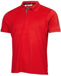 Calvin Klein - Club Golf leichtes Poloshirt - Rot - L - Lyst