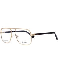 Guess 1966-V 032) Metall - Acetate Kunststoff matt gold - dunkel - Mettallic