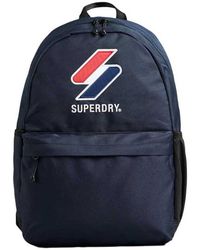 Superdry - Essential Montana Backpack Navy - Lyst