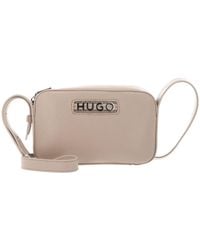 HUGO - Mel 2.0 Crossb. Zip Crossbody Bag - Lyst