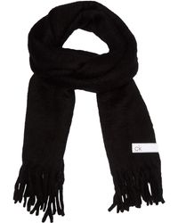 Calvin Klein K60k606172 conjunto bufanda - Negro