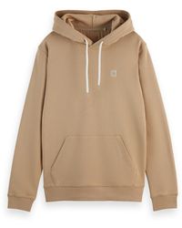Scotch & Soda - Seasonal Core-badge Logo Hoodie Hooded Sweatshirt - Lyst
