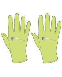 Nike - Miler Running Glove Loophandschoenen Volwassenen Unisex Ghost Green - Zilver (l-xl) - Lyst
