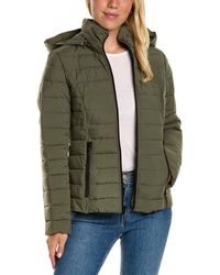 Nautica - Short Stretch Packable Jacket With Hood - Lyst