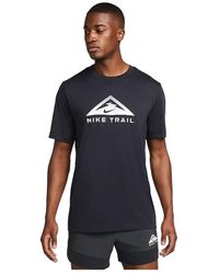 Nike - Dri Fit Trail Short Sleeve T-shirt 2XL - Lyst