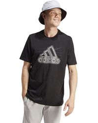 adidas - Growth Badge Graphic Tee T-Shirt - Lyst