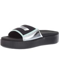 puma platform slide ylm