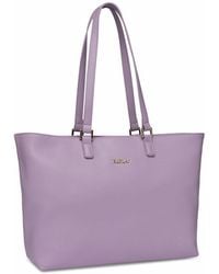 Replay - Women's Tote Bag Made Of Faux Leather - Lyst