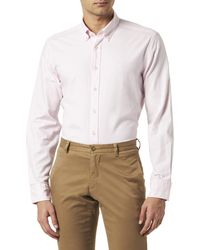 Hackett - Garment Dyed Oxford Shirt - Lyst