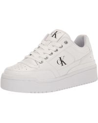 Calvin Klein - Alondra Casual Platform Lace-up Sneakers - Lyst