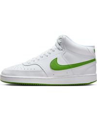Nike - WMNS Court Vision Mid Three Quarter High Schuhe - Lyst