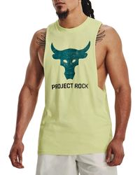 Under Armour - Project Rock Brahma Bull Tank Top Tee Shirt 1373787 - Lyst