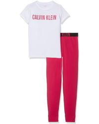 Calvin Klein Knit PJ Set - Multicolor