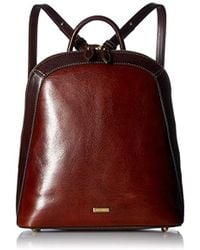 red brahmin backpack