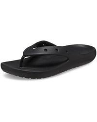 Crocs™ - Classic Flip 2.0 Black Size 7 Uk / 8 Uk - Lyst