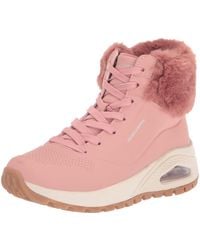 Skechers - , Winter Boots Donna, Pink, 36 EU - Lyst