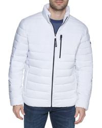 Calvin Klein - Full Zip Down Puffer Coat Jacke - Lyst