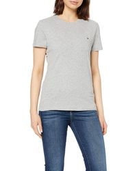 Tommy Hilfiger - T-Shirt Kurzarm Heritage Rundhalsausschnitt - Lyst