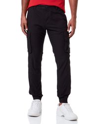Calvin Klein - Skinny Washed Cargo Pants - Lyst