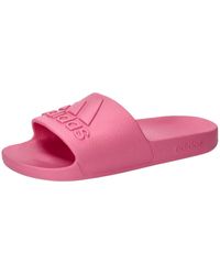adidas - Badeschlappen Adilette Aqua Pink Fusion/Pink Fusion/Pink Fusion 47 - Lyst
