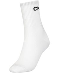 Calvin Klein - Modern Logo Short Crew Socks 1 Pack - Lyst